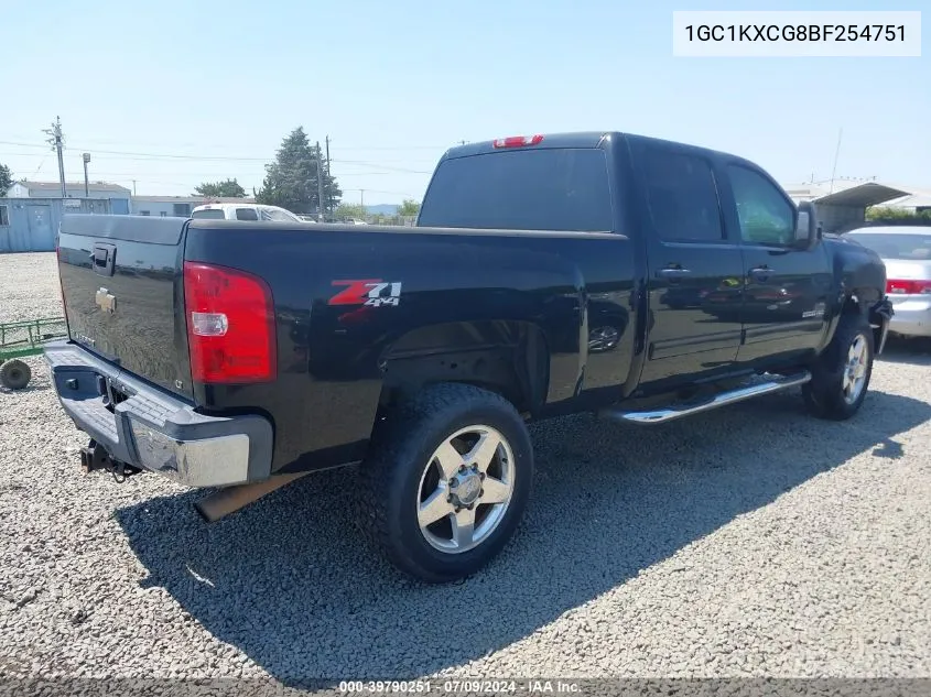 1GC1KXCG8BF254751 2011 Chevrolet Silverado 2500Hd Lt