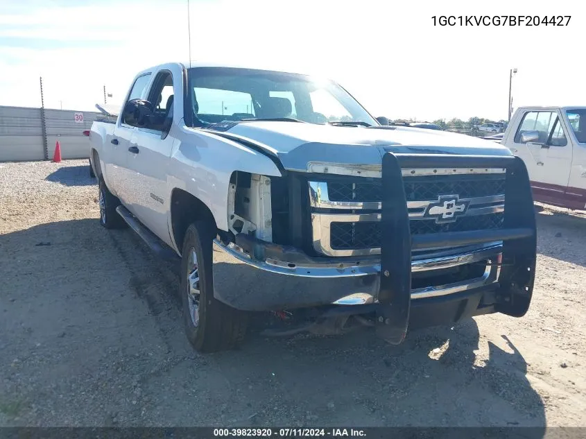 1GC1KVCG7BF204427 2011 Chevrolet Silverado 2500Hd Work Truck