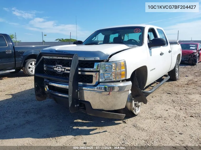 1GC1KVCG7BF204427 2011 Chevrolet Silverado 2500Hd Work Truck