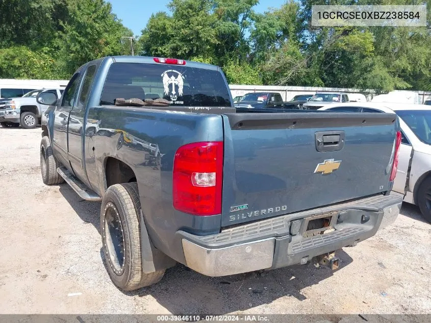 1GCRCSE0XBZ238584 2011 Chevrolet Silverado 1500 Lt