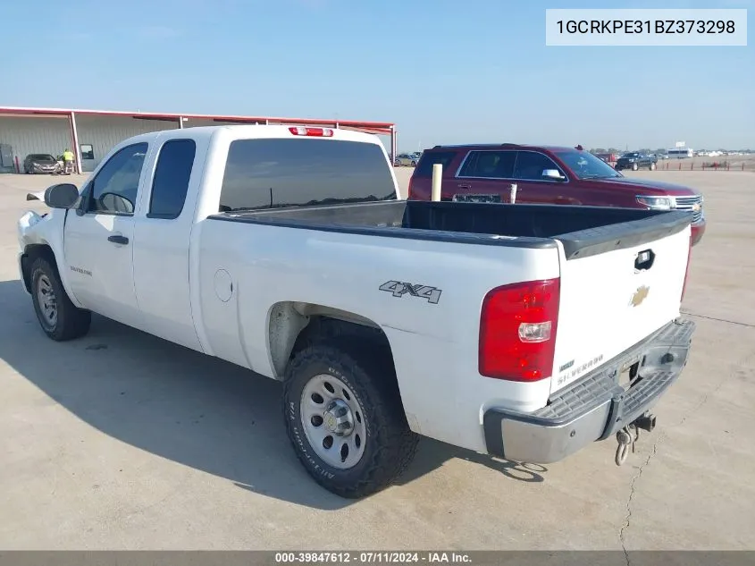 2011 Chevrolet Silverado 1500 Work Truck VIN: 1GCRKPE31BZ373298 Lot: 39847612