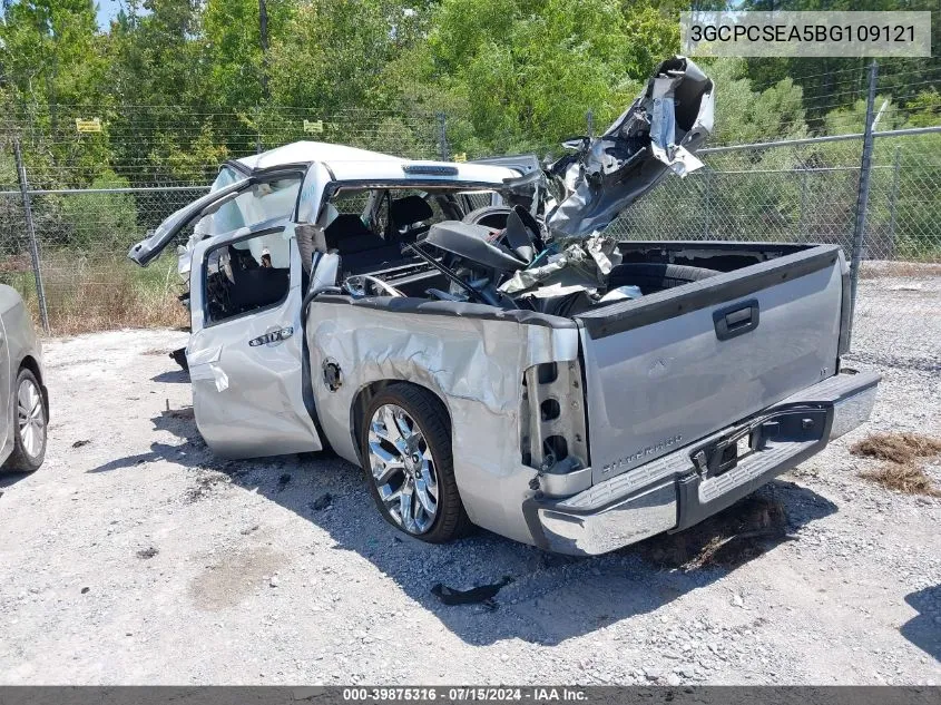 3GCPCSEA5BG109121 2011 Chevrolet Silverado 1500 Lt