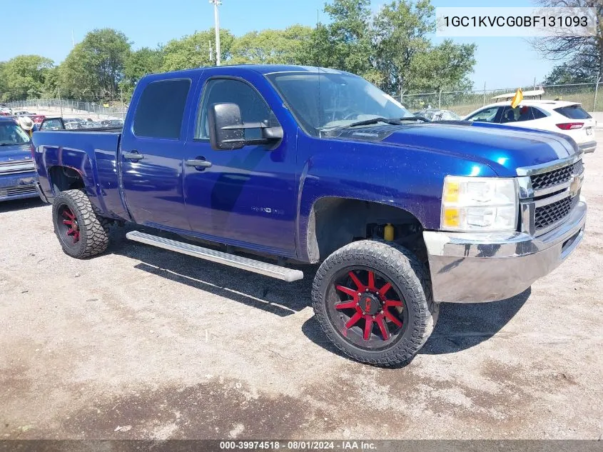 2011 Chevrolet Silverado 2500Hd Work Truck VIN: 1GC1KVCG0BF131093 Lot: 39974518