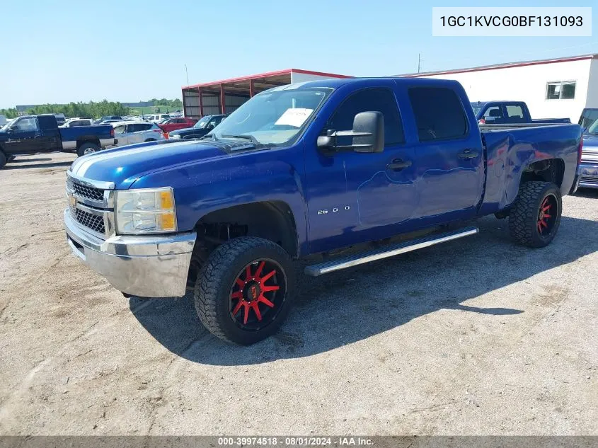 2011 Chevrolet Silverado 2500Hd Work Truck VIN: 1GC1KVCG0BF131093 Lot: 39974518