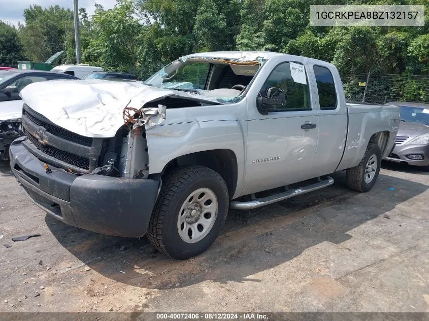 2011 Chevrolet Silverado 1500 Work Truck VIN: 1GCRKPEA8BZ132157 Lot: 40072406