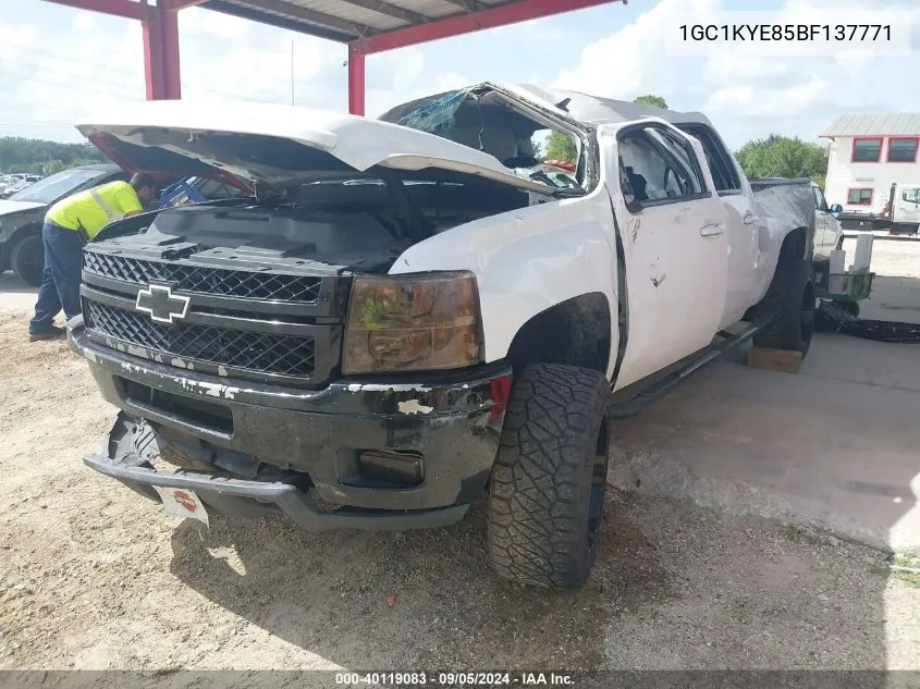 2011 Chevrolet Silverado 2500Hd Ltz VIN: 1GC1KYE85BF137771 Lot: 40119083