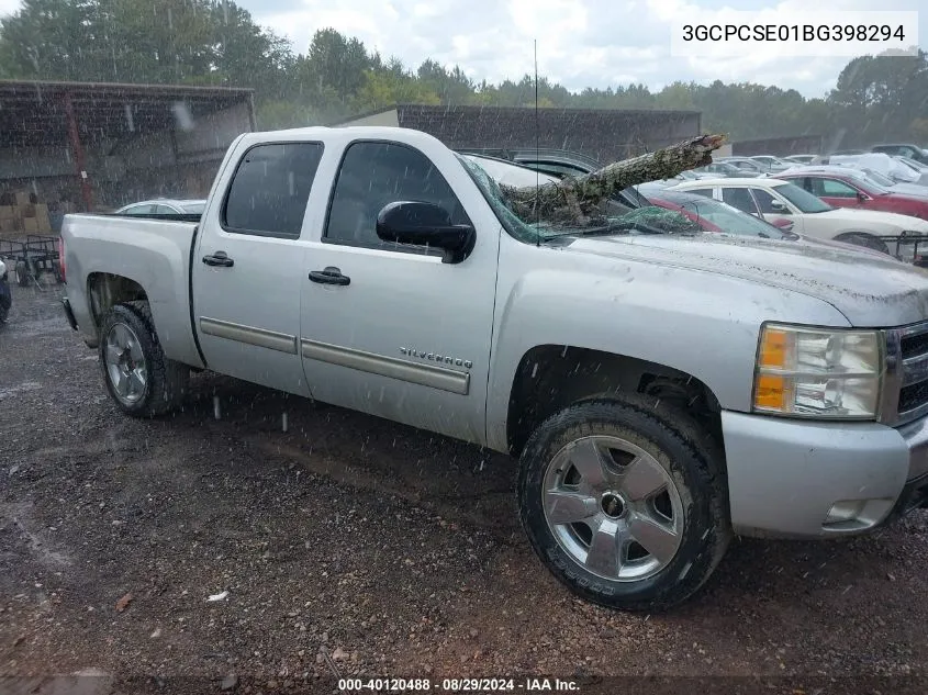 3GCPCSE01BG398294 2011 Chevrolet Silverado 1500 Lt