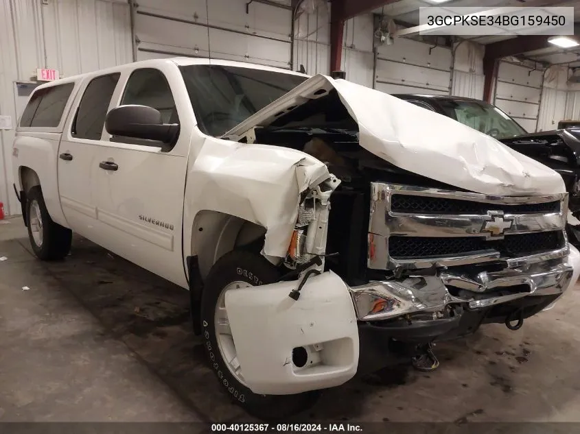 2011 Chevrolet Silverado 1500 Lt VIN: 3GCPKSE34BG159450 Lot: 40125367