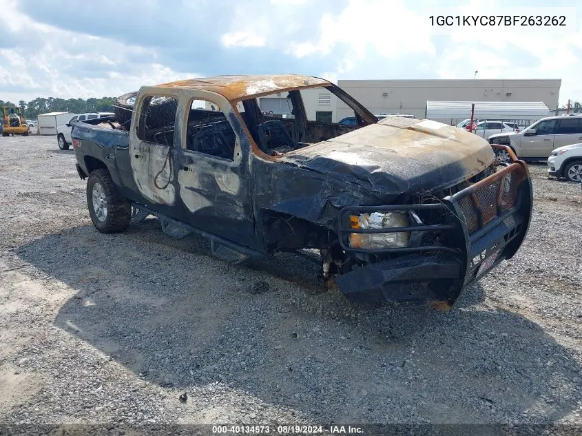 2011 Chevrolet Silverado 2500Hd Ltz VIN: 1GC1KYC87BF263262 Lot: 40134573