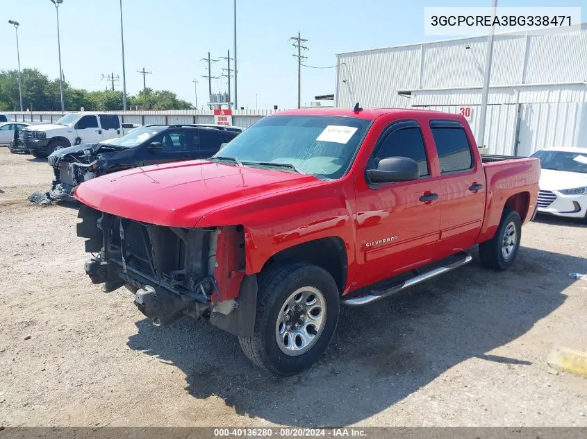 3GCPCREA3BG338471 2011 Chevrolet Silverado 1500 Ls