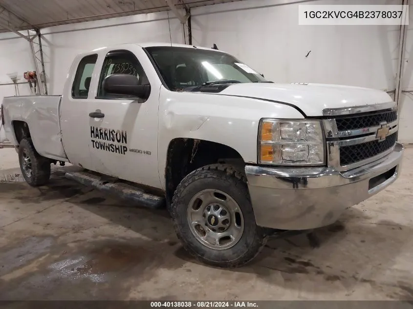 2011 Chevrolet Silverado K2500 Heavy Duty VIN: 1GC2KVCG4B2378037 Lot: 40138038