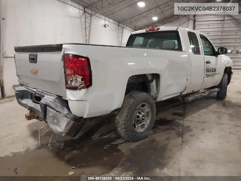 2011 Chevrolet Silverado K2500 Heavy Duty VIN: 1GC2KVCG4B2378037 Lot: 40138038