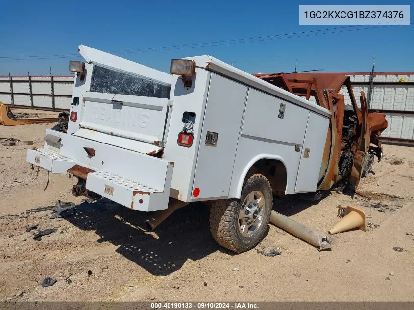 1GC2KXCG1BZ374376 2011 Chevrolet Silverado 2500Hd Lt