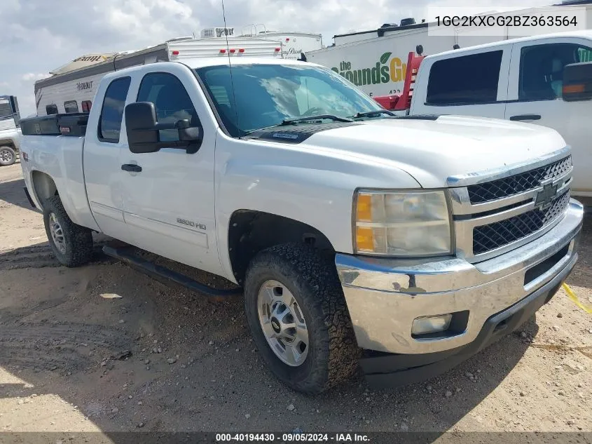 1GC2KXCG2BZ363564 2011 Chevrolet Silverado 2500Hd Lt