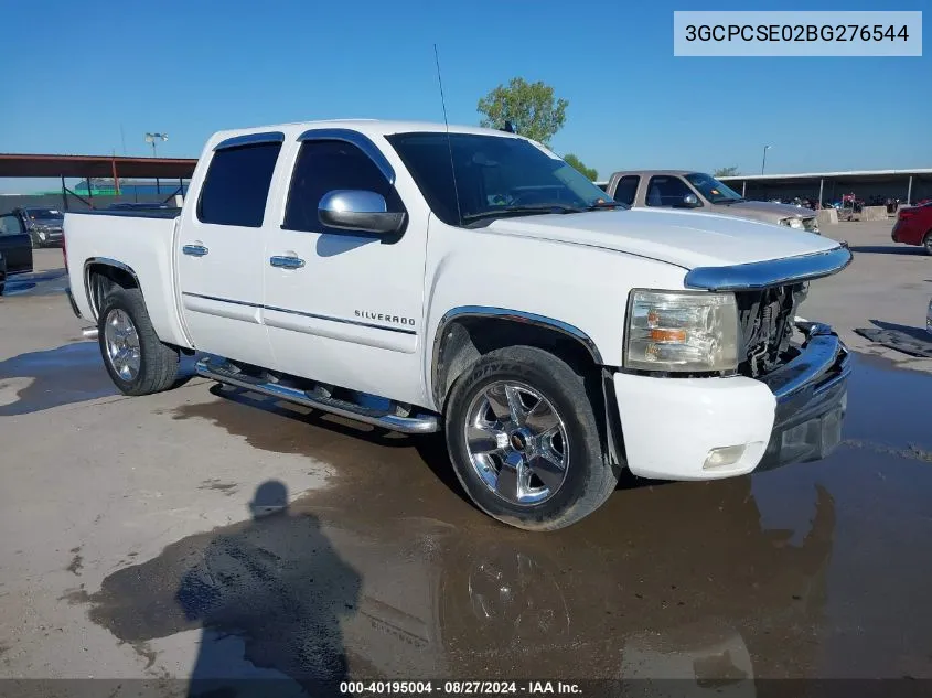 2011 Chevrolet Silverado 1500 Lt VIN: 3GCPCSE02BG276544 Lot: 40195004