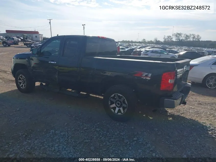 1GCRKSE32BZ248572 2011 Chevrolet Silverado 1500 Lt