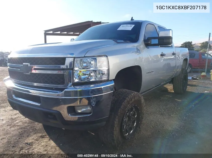 2011 Chevrolet Silverado 2500Hd Lt VIN: 1GC1KXC8XBF207178 Lot: 40299148