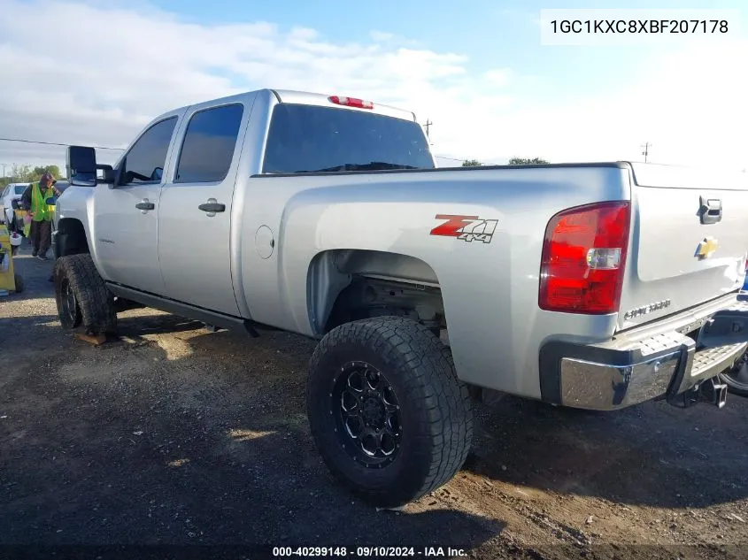 1GC1KXC8XBF207178 2011 Chevrolet Silverado 2500Hd Lt