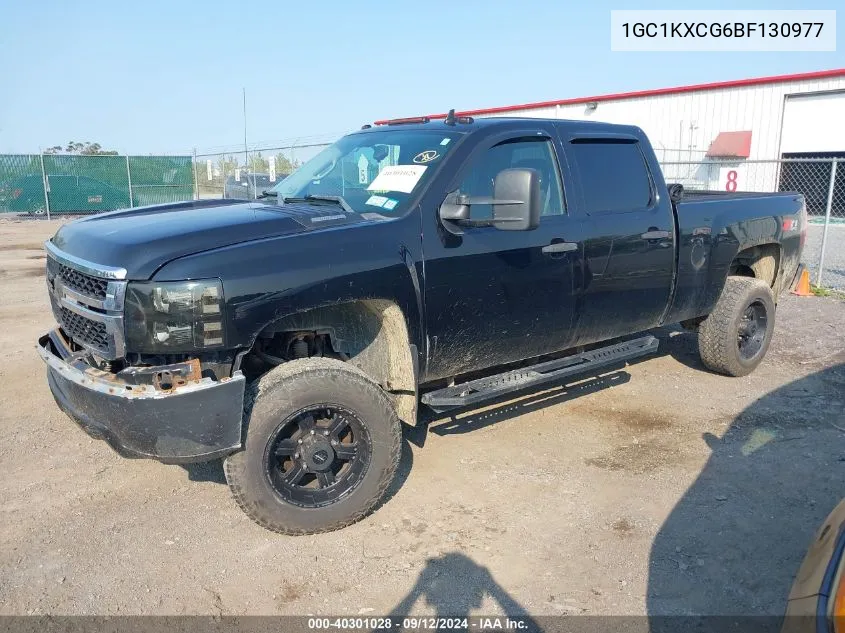 2011 Chevrolet Silverado 2500Hd Lt VIN: 1GC1KXCG6BF130977 Lot: 40301028