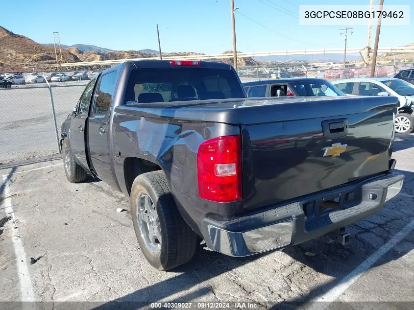 2011 Chevrolet Silverado 1500 Lt VIN: 3GCPCSE08BG179462 Lot: 40309027