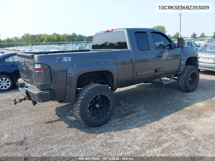 1GCRKSE36BZ355009 2011 Chevrolet Silverado 1500 Lt