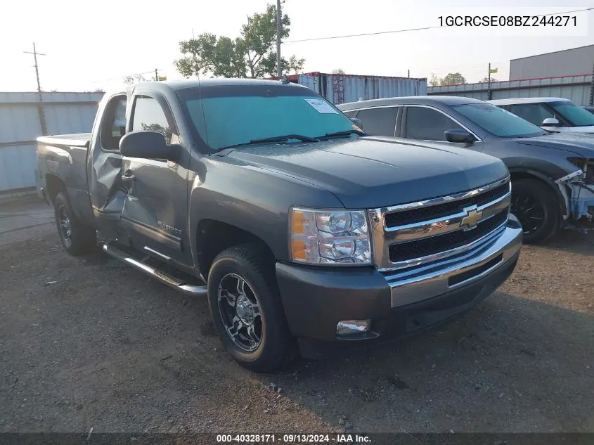 2011 Chevrolet Silverado 1500 Lt VIN: 1GCRCSE08BZ244271 Lot: 40328171