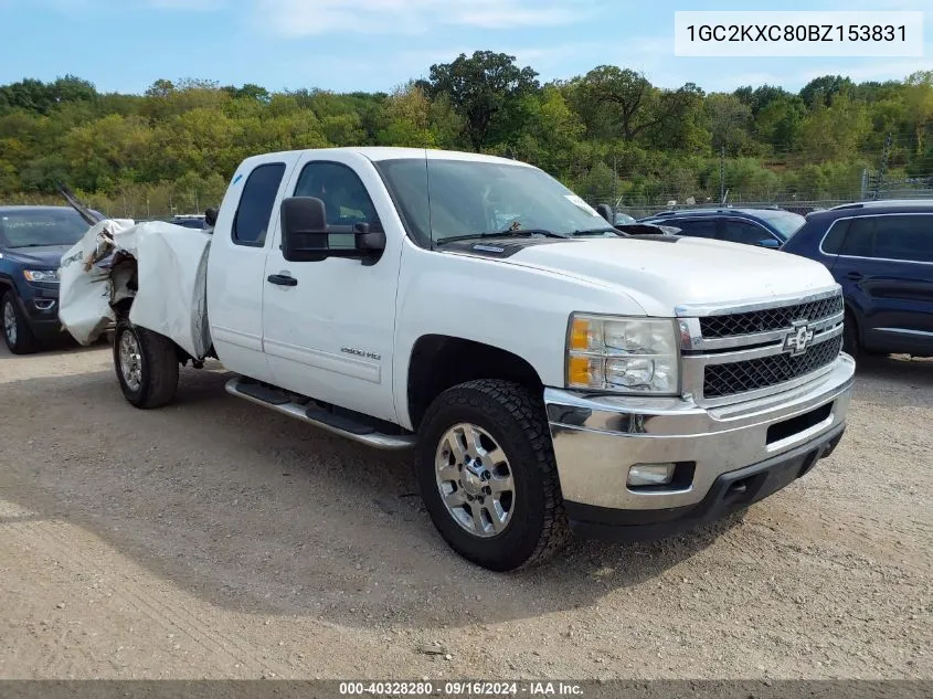 1GC2KXC80BZ153831 2011 Chevrolet Silverado 2500Hd Lt