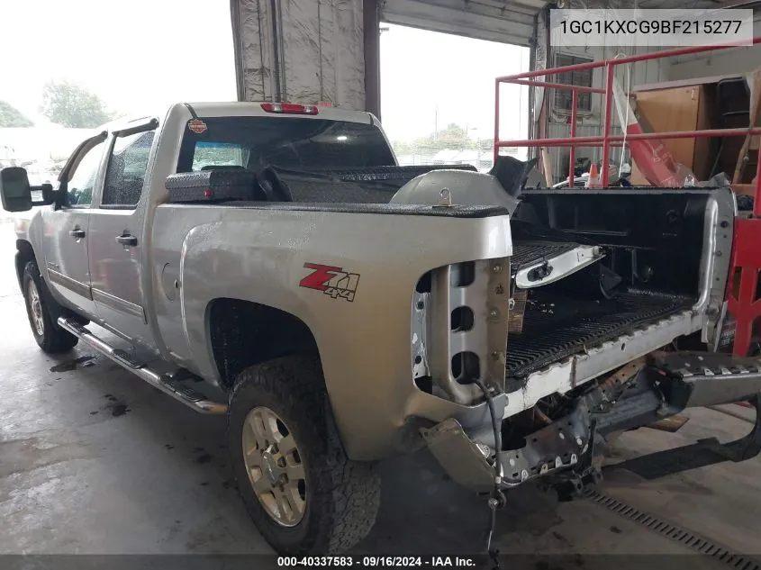 2011 Chevrolet Silverado 2500Hd Lt VIN: 1GC1KXCG9BF215277 Lot: 40337583