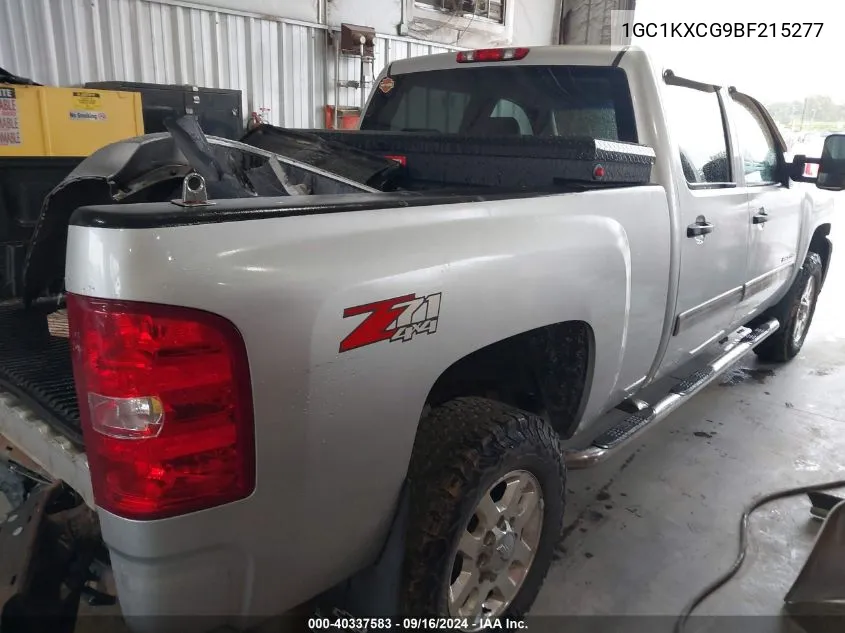 1GC1KXCG9BF215277 2011 Chevrolet Silverado 2500Hd Lt