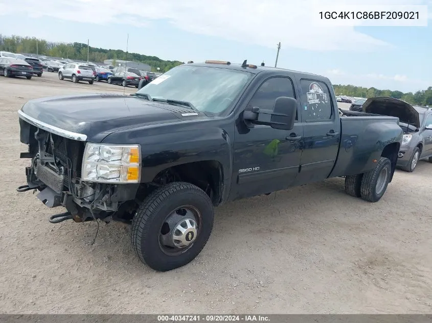 2011 Chevrolet Silverado 3500Hd Ltz VIN: 1GC4K1C86BF209021 Lot: 40347241