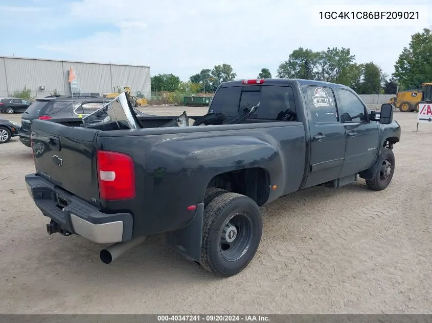 2011 Chevrolet Silverado 3500Hd Ltz VIN: 1GC4K1C86BF209021 Lot: 40347241