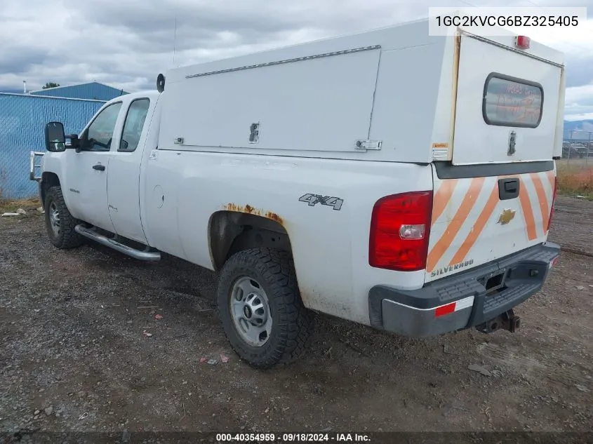 1GC2KVCG6BZ325405 2011 Chevrolet Silverado 2500Hd Work Truck