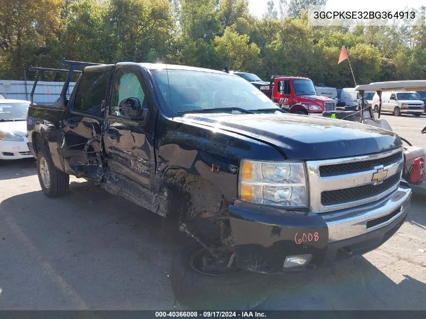 3GCPKSE32BG364913 2011 Chevrolet Silverado 1500 Lt