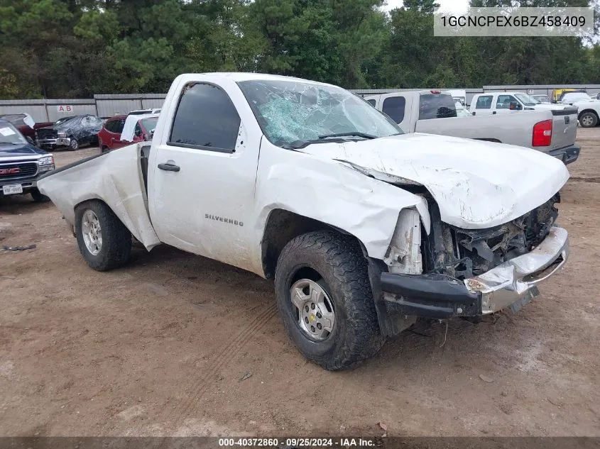 2011 Chevrolet Silverado 1500 Work Truck VIN: 1GCNCPEX6BZ458409 Lot: 40372860