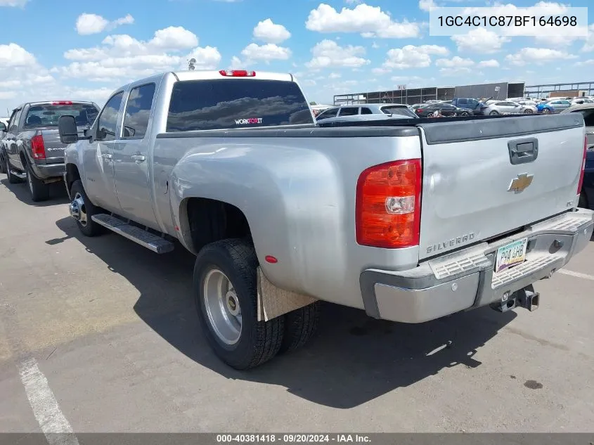 2011 Chevrolet Silverado 3500Hd Ltz VIN: 1GC4C1C87BF164698 Lot: 40381418