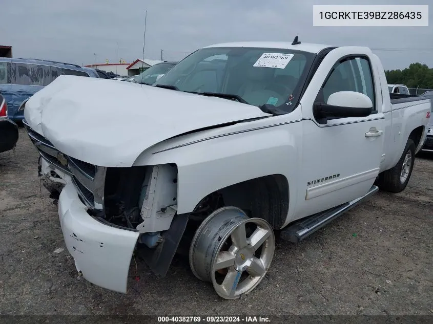 2011 Chevrolet Silverado 1500 Ltz VIN: 1GCRKTE39BZ286435 Lot: 40382769