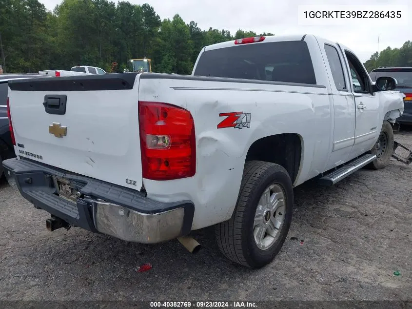 1GCRKTE39BZ286435 2011 Chevrolet Silverado 1500 Ltz