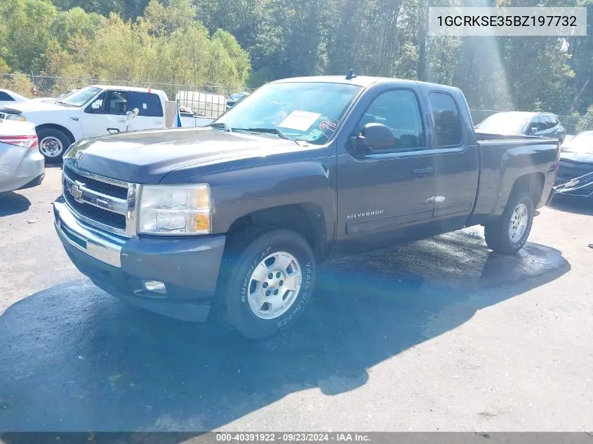 2011 Chevrolet Silverado 1500 Lt VIN: 1GCRKSE35BZ197732 Lot: 40391922