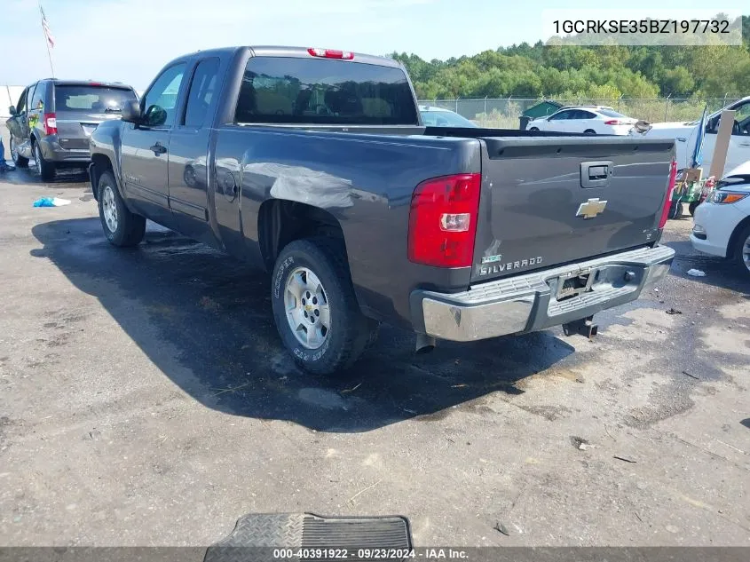 2011 Chevrolet Silverado 1500 Lt VIN: 1GCRKSE35BZ197732 Lot: 40391922