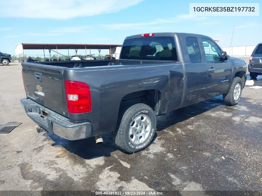 1GCRKSE35BZ197732 2011 Chevrolet Silverado 1500 Lt