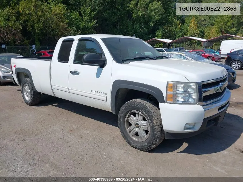 2011 Chevrolet Silverado 1500 Lt VIN: 1GCRKSE00BZ212868 Lot: 40398969