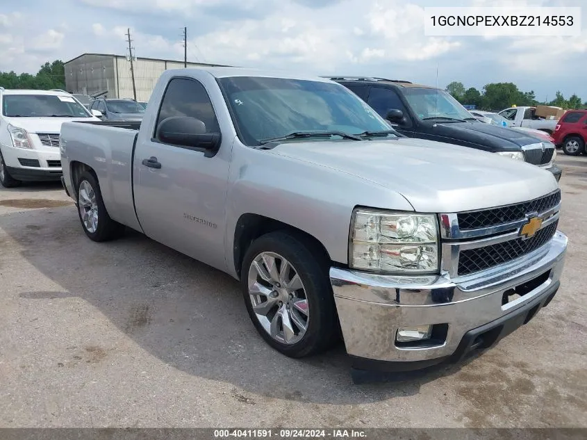 2011 Chevrolet Silverado 1500 Work Truck VIN: 1GCNCPEXXBZ214553 Lot: 40411591