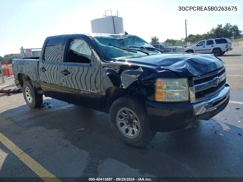 3GCPCREA5BG263675 2011 Chevrolet Silverado 1500 Ls