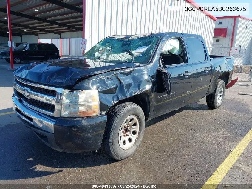 3GCPCREA5BG263675 2011 Chevrolet Silverado 1500 Ls