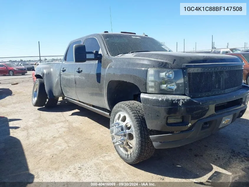 2011 Chevrolet Silverado K3500 Ltz VIN: 1GC4K1C88BF147508 Lot: 40416069