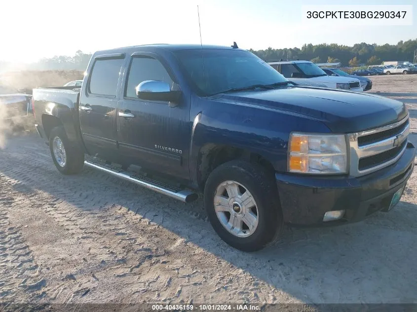 2011 Chevrolet Silverado K1500 Ltz VIN: 3GCPKTE30BG290347 Lot: 40436159