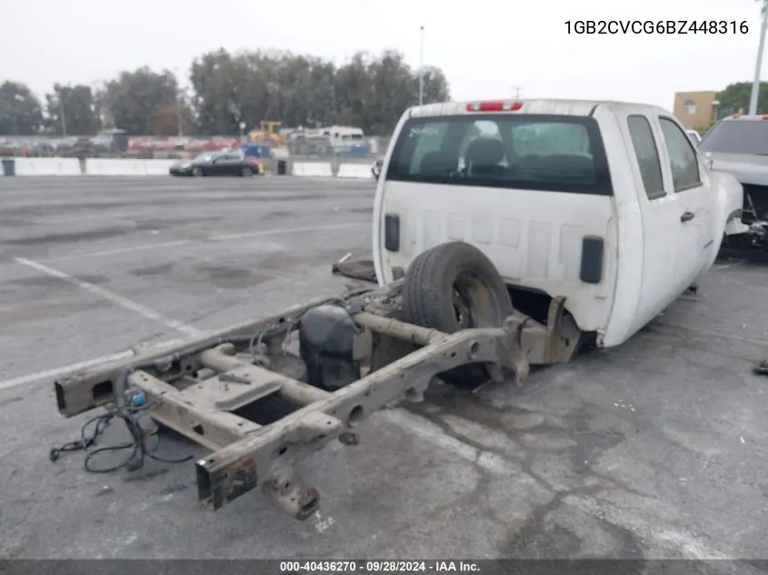 2011 Chevrolet Silverado C2500 Heavy Duty VIN: 1GB2CVCG6BZ448316 Lot: 40436270