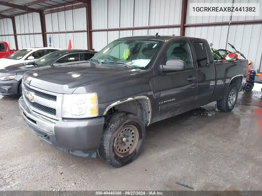 2011 Chevrolet Silverado 1500 Ls VIN: 1GCRKREAXBZ441382 Lot: 40445388