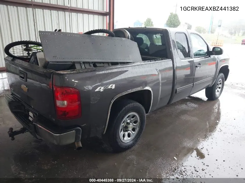 1GCRKREAXBZ441382 2011 Chevrolet Silverado 1500 Ls