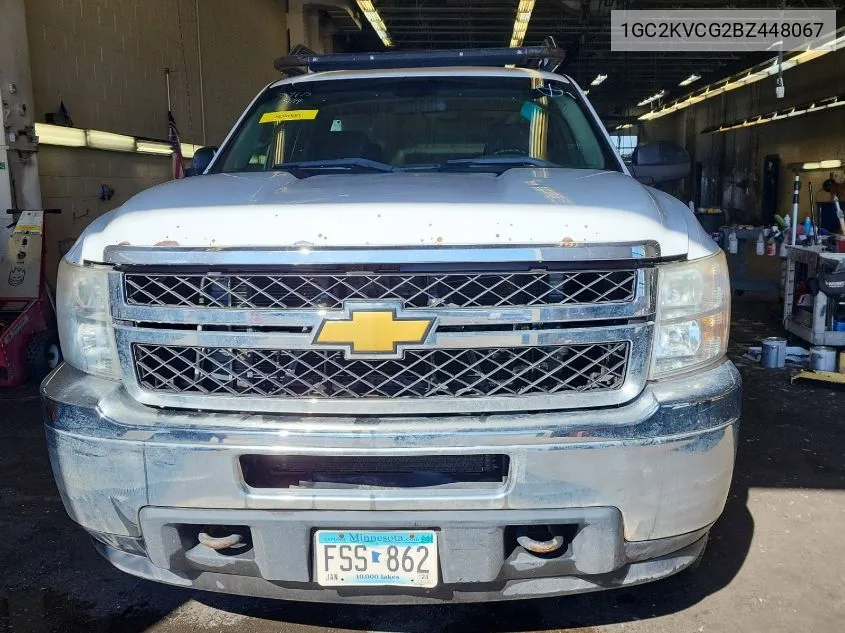 2011 Chevrolet Silverado 2500Hd Work Truck VIN: 1GC2KVCG2BZ448067 Lot: 40450820